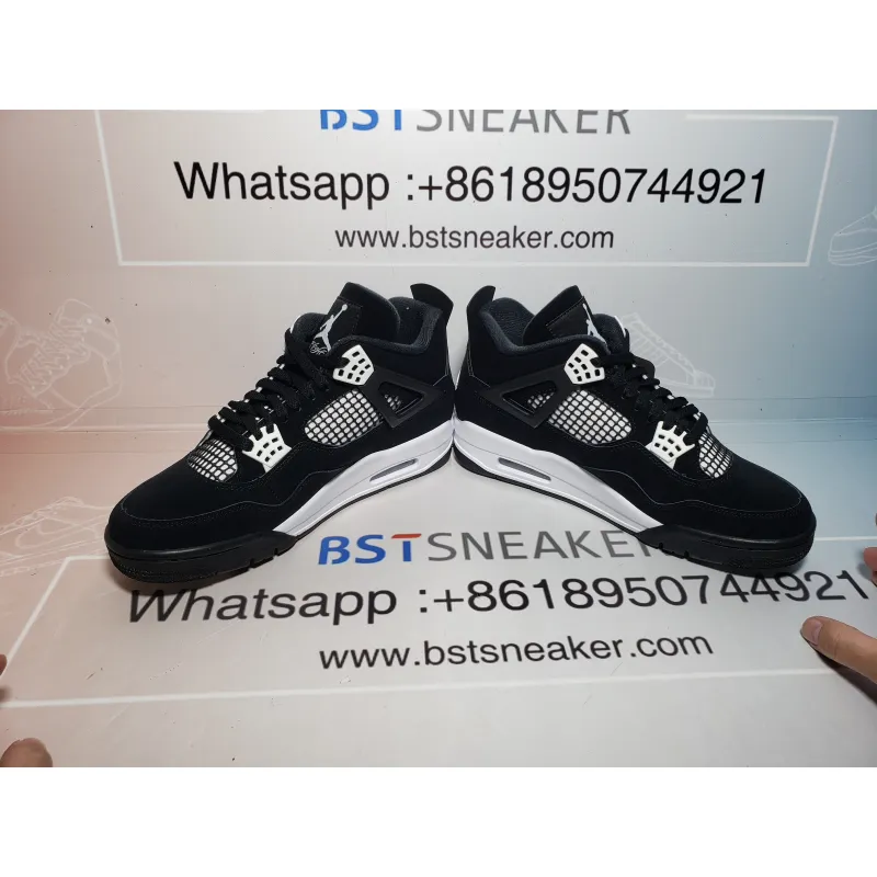 Bstsneaker-Air Jordan 4 White Thunder FQ8138-001
