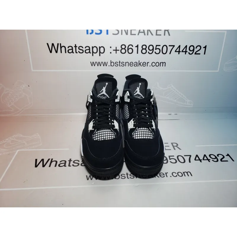 Bstsneaker-Air Jordan 4 White Thunder FQ8138-001