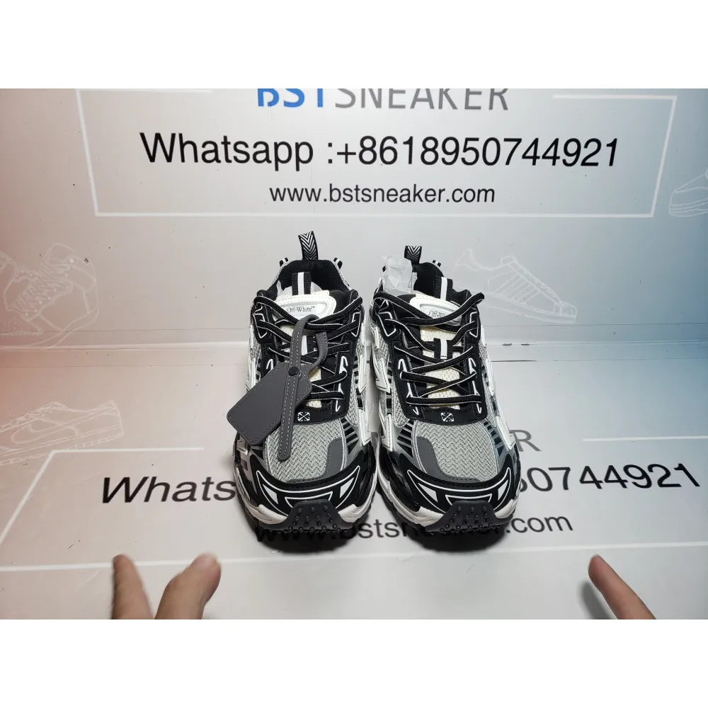 Bstsneaker-OFF WHITE Out Of Blue Silver white OIIA295F24 FAB00 10001