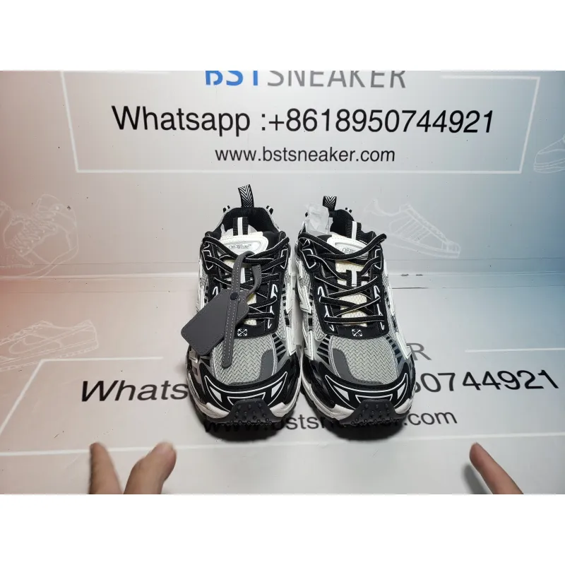 Bstsneaker-OFF WHITE Out Of Blue Silver white OIIA295F24 FAB00 10001