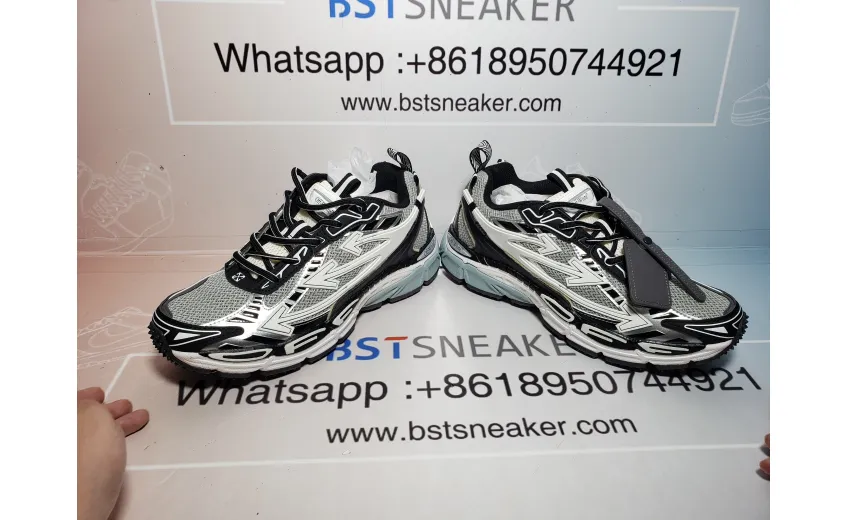 Bstsneaker-OFF WHITE Out Of Blue Silver white OIIA295F24 FAB00 10001