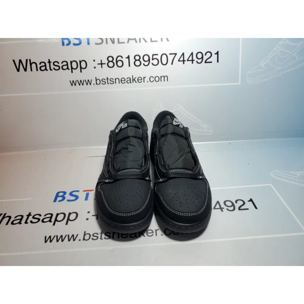 Bstsneaker- Travis Scott x Air Jordan 1 Low Black Phantom DM7866-001 