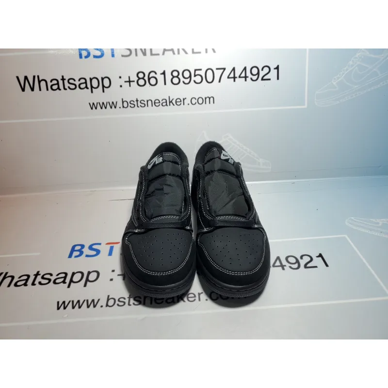 Bstsneaker- Travis Scott x Air Jordan 1 Low Black Phantom DM7866-001 