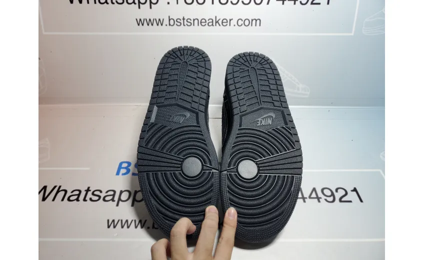 Bstsneaker- Travis Scott x Air Jordan 1 Low Black Phantom DM7866-001 