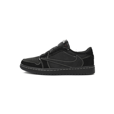 Bstsneaker- Travis Scott x Air Jordan 1 Low Black Phantom DM7866-001  01