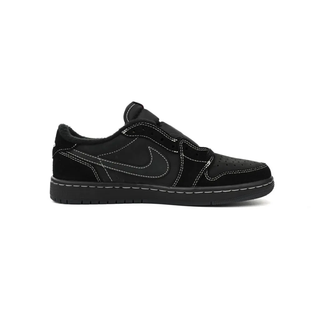 Bstsneaker- Travis Scott x Air Jordan 1 Low Black Phantom DM7866-001 