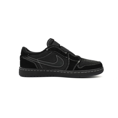 Bstsneaker- Travis Scott x Air Jordan 1 Low Black Phantom DM7866-001  02