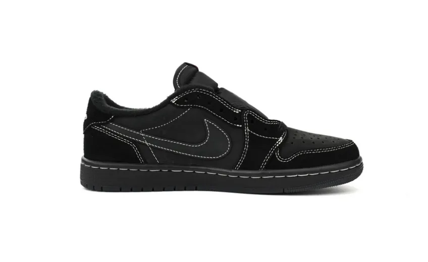 Bstsneaker- Travis Scott x Air Jordan 1 Low Black Phantom DM7866-001 
