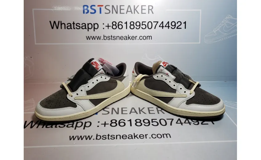 Bstsneaker- Travis Scott x Air Jordan 1 Low Reverse Mocha DM7866-162 
