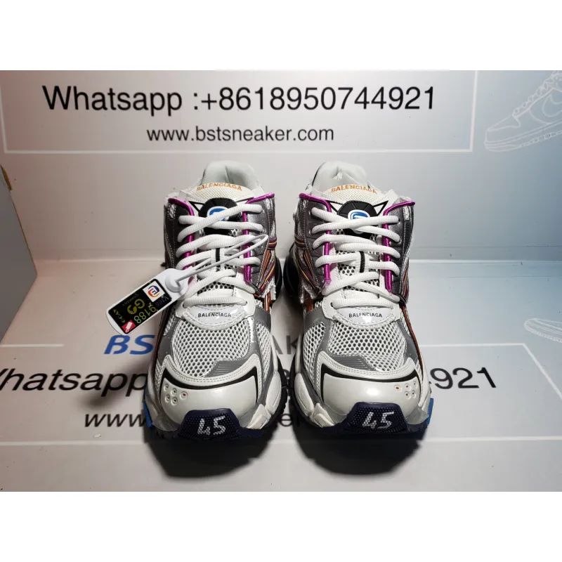 Bstsneaker-Balenciaga Runner Silver Purple 677403 W3RB6 8123