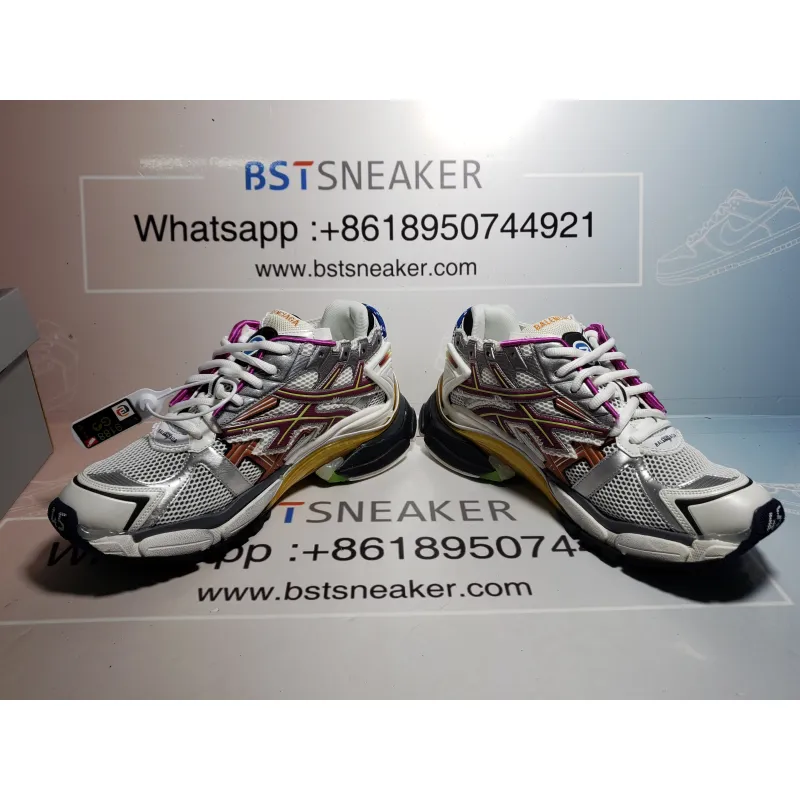 Bstsneaker-Balenciaga Runner Silver Purple 677403 W3RB6 8123