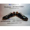 Bstsneaker-Maison Margiela Black Paint Replica Sneakers 