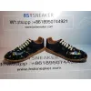 Bstsneaker-Maison Margiela Black Paint Replica Sneakers 