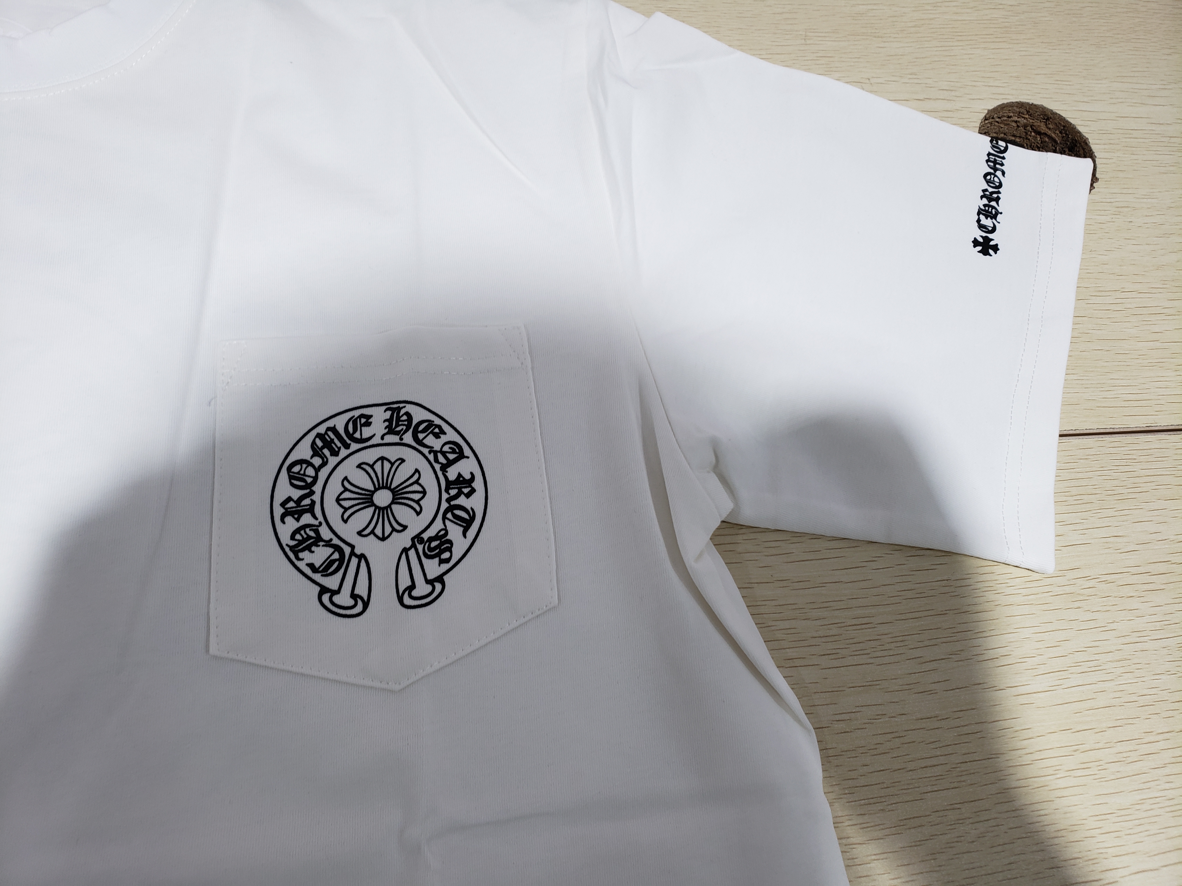 Bstsneaker-Chrome Hearts Logo Pocket T-Shirt SS21 White 140