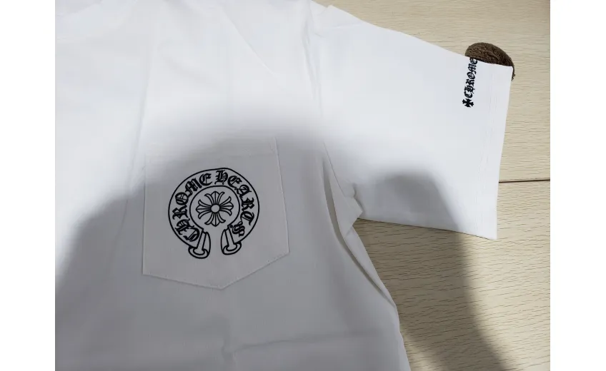 Bstsneaker-Chrome Hearts Logo Pocket T-Shirt SS21 White 140