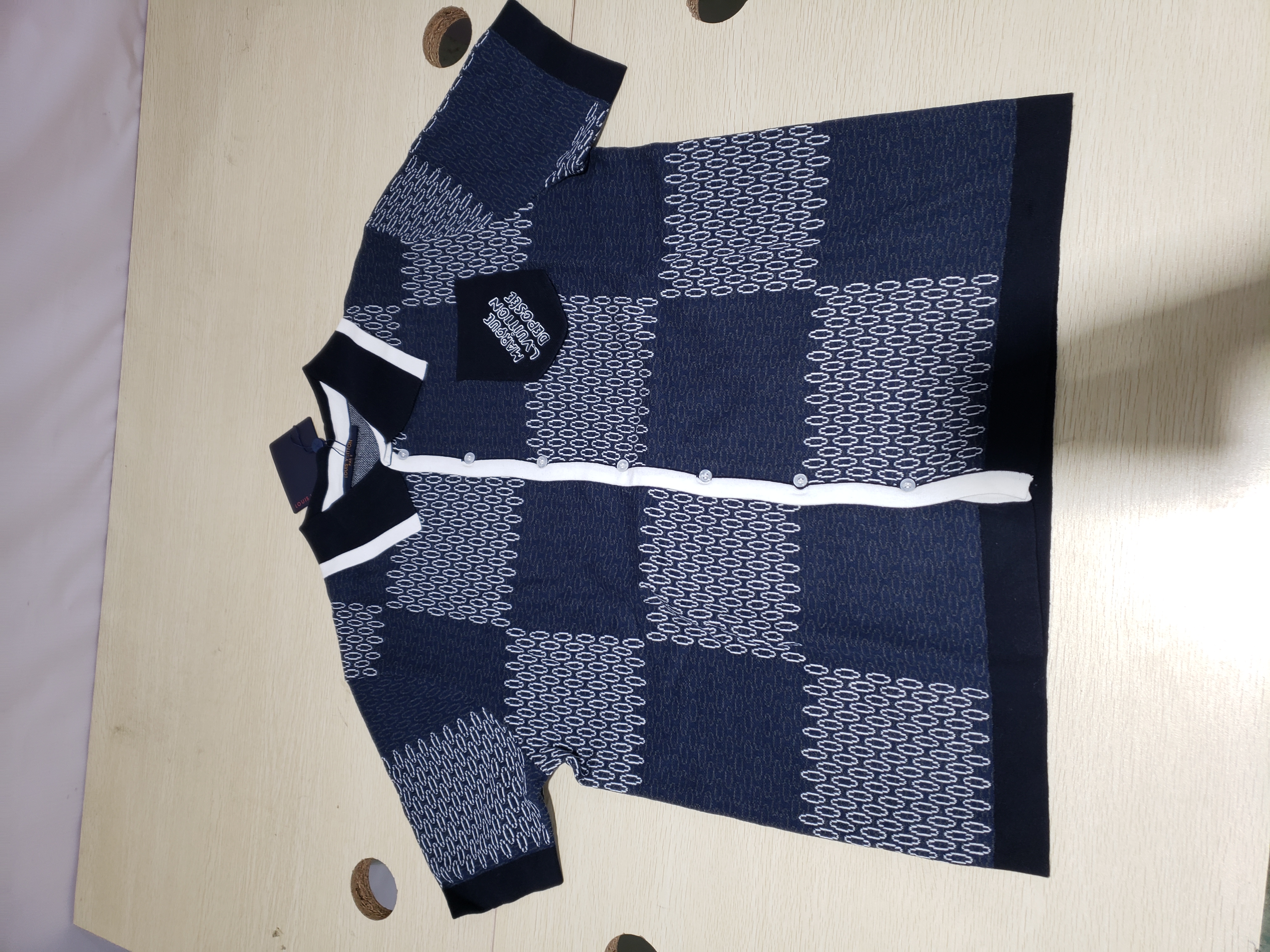 Bstsneaker-Louis Vuitton Checkerboard Knit Set  460