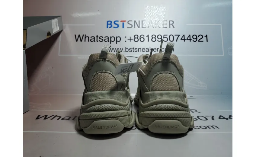 Bstsneaker- Balenciaga Triple S Rice Ash 534737 W2FW1 9700 