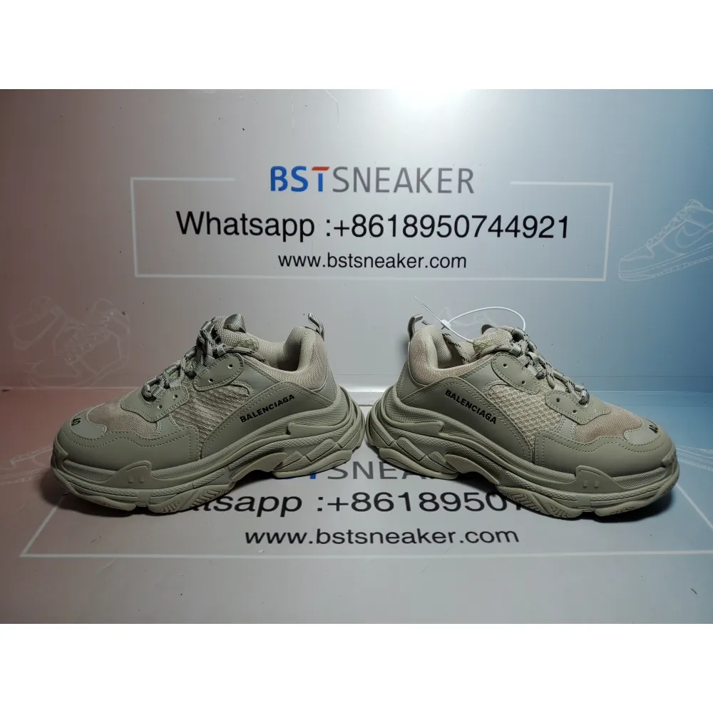 Bstsneaker- Balenciaga Triple S Rice Ash 534737 W2FW1 9700 