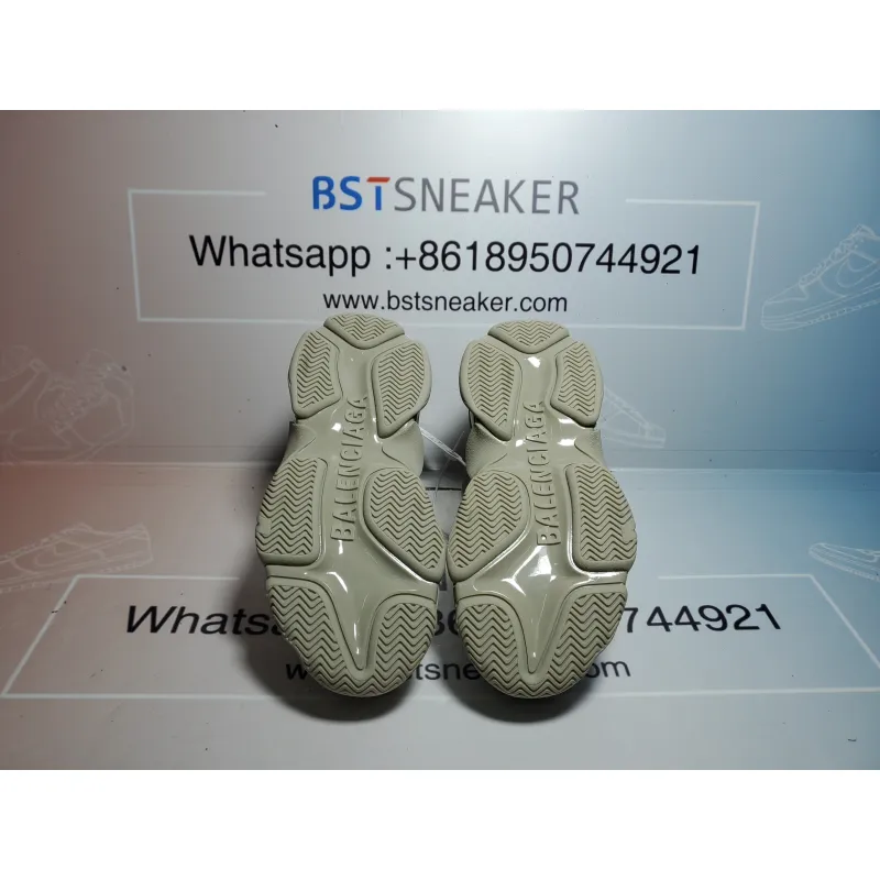 Bstsneaker- Balenciaga Triple S Rice Ash 534737 W2FW1 9700 