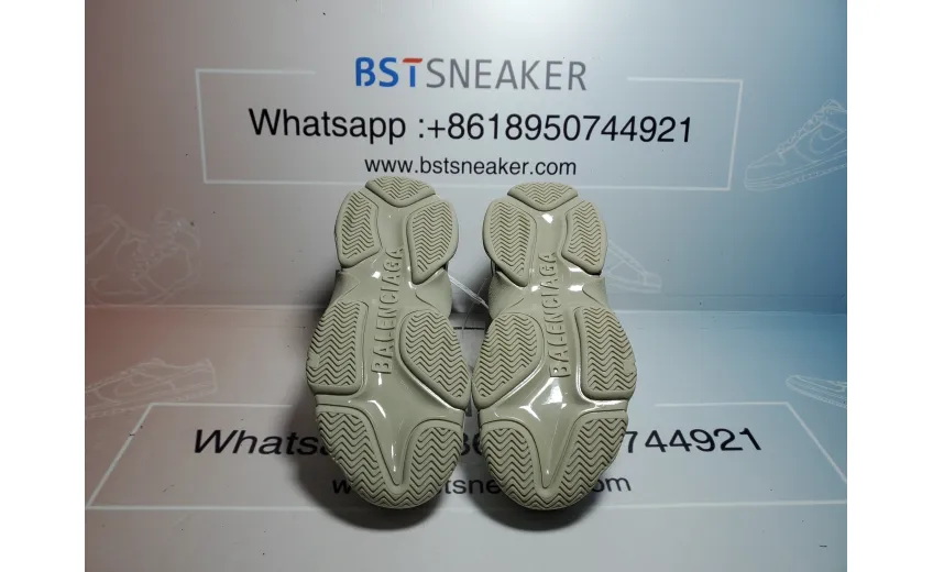 Bstsneaker- Balenciaga Triple S Rice Ash 534737 W2FW1 9700 