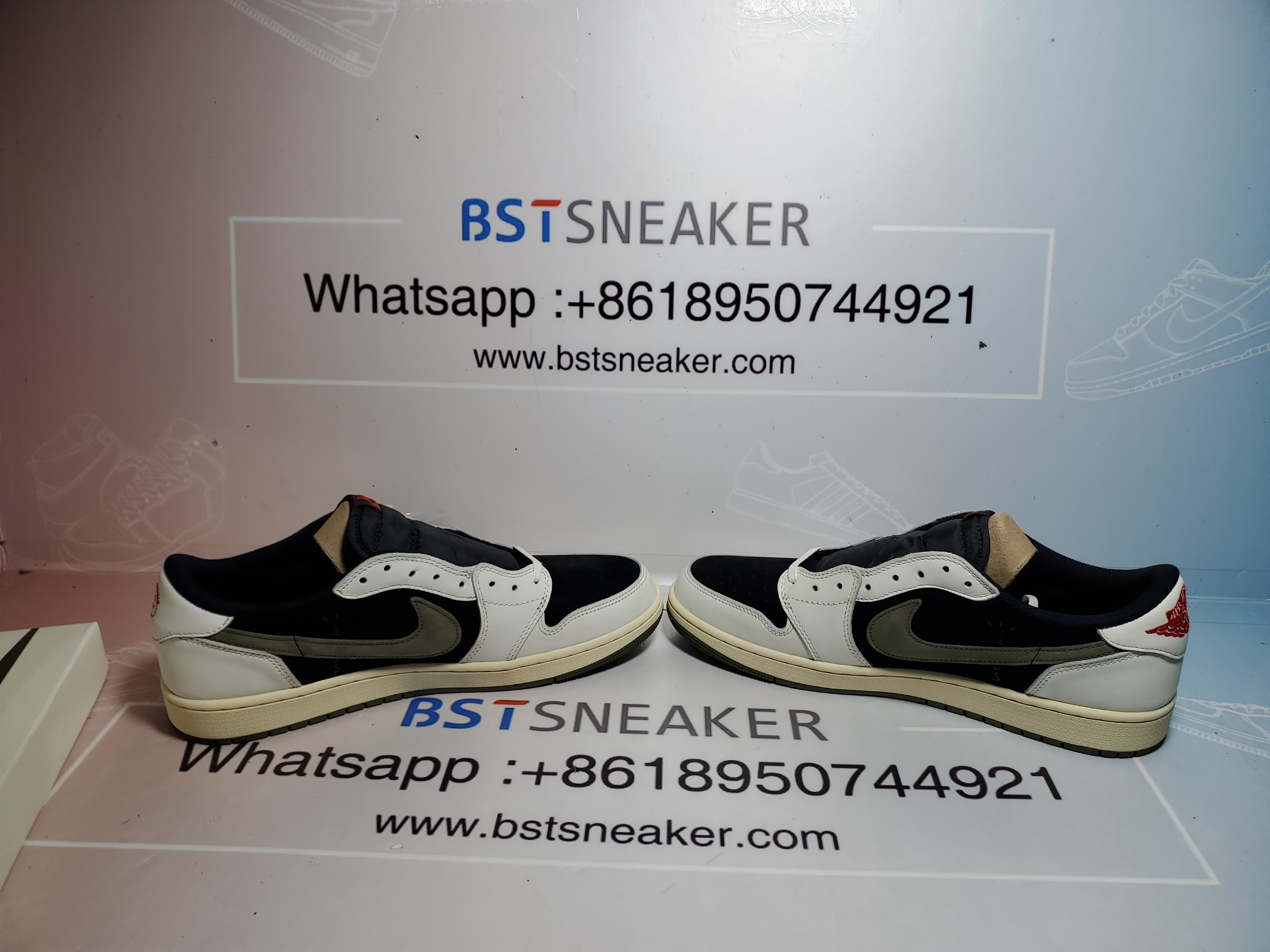 Bstsneaker-Air Jordan 1 Retro Low OG SP Travis Scott Olive DZ4137-106 
