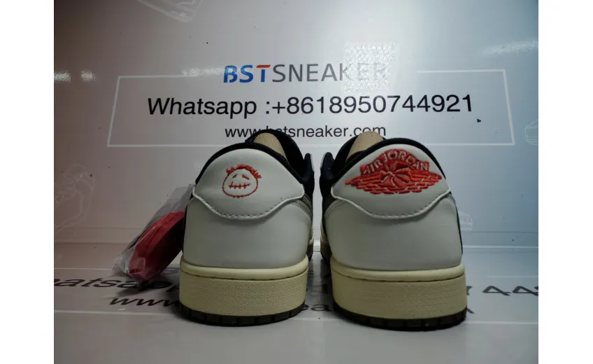 Bstsneaker-Air Jordan 1 Retro Low OG SP Travis Scott Olive DZ4137-106 