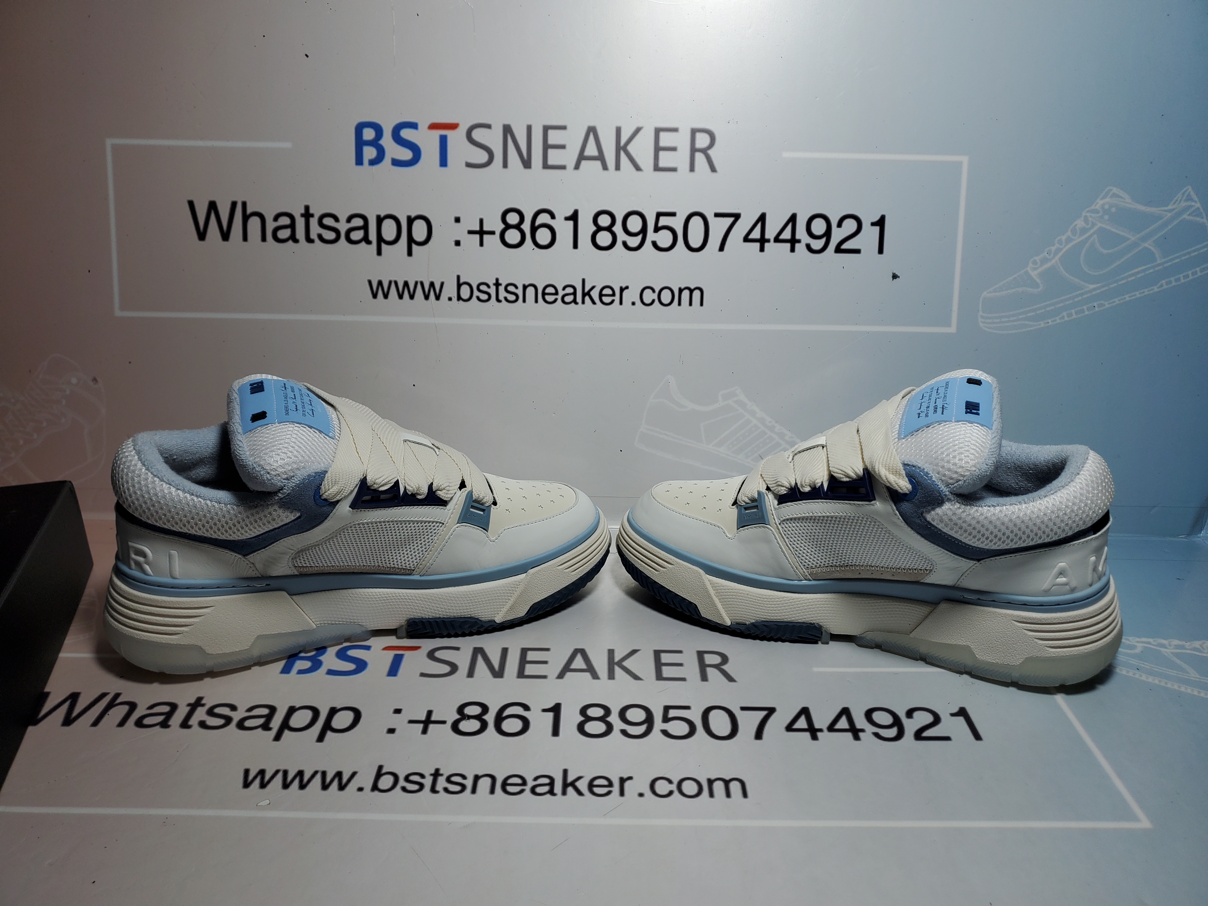Bstsneaker-AMIRI White Blue