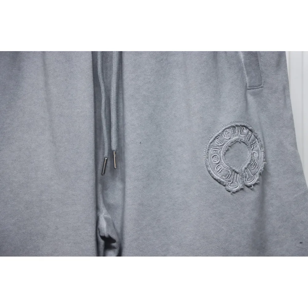 Bstsneaker-Chrome Hearts Distressed Embroidered Shorts 120