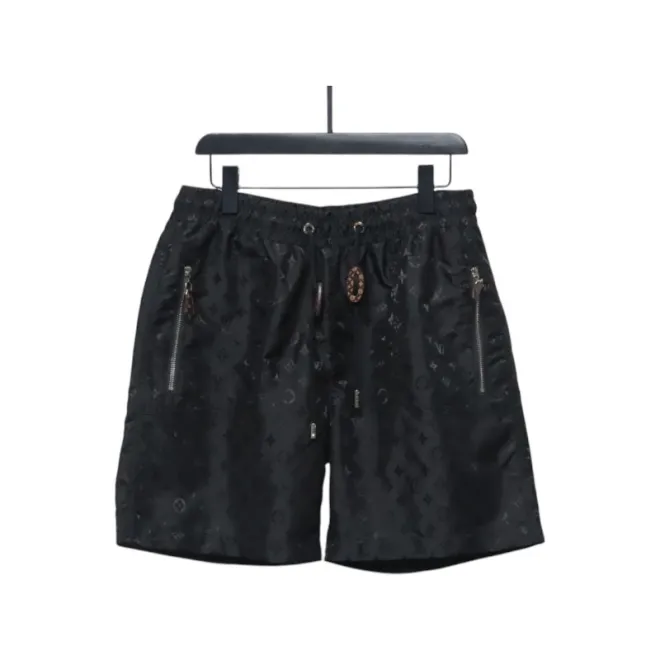 Bstsneaker-Louis Vuitton Full Print Monogram Zip-up Shorts 160