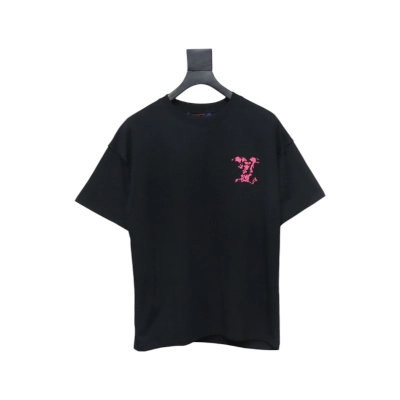 Bstsneaker- Louis Vuitton Embossed T-shirt Black 120 02