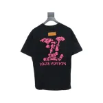 Bstsneaker- Louis Vuitton Embossed T-shirt Black 120