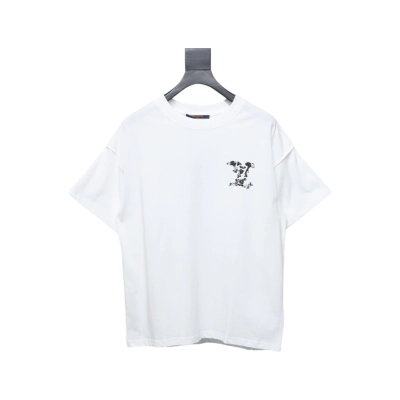Bstsneaker- Louis Vuitton Embossed T-shirt White120 01