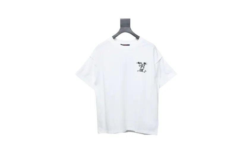 Bstsneaker- Louis Vuitton Embossed T-shirt White120