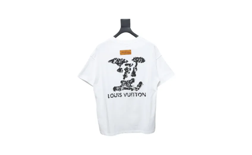 Bstsneaker- Louis Vuitton Embossed T-shirt White120