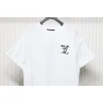 Bstsneaker- Louis Vuitton Embossed T-shirt White120