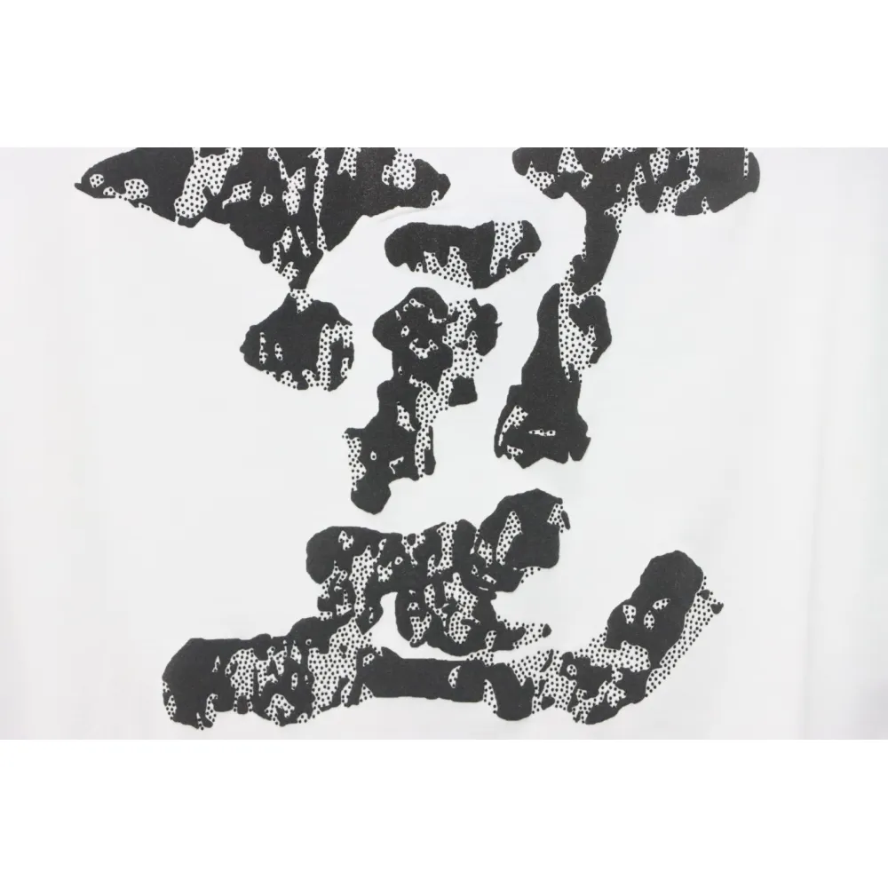 Bstsneaker- Louis Vuitton Embossed T-shirt White120