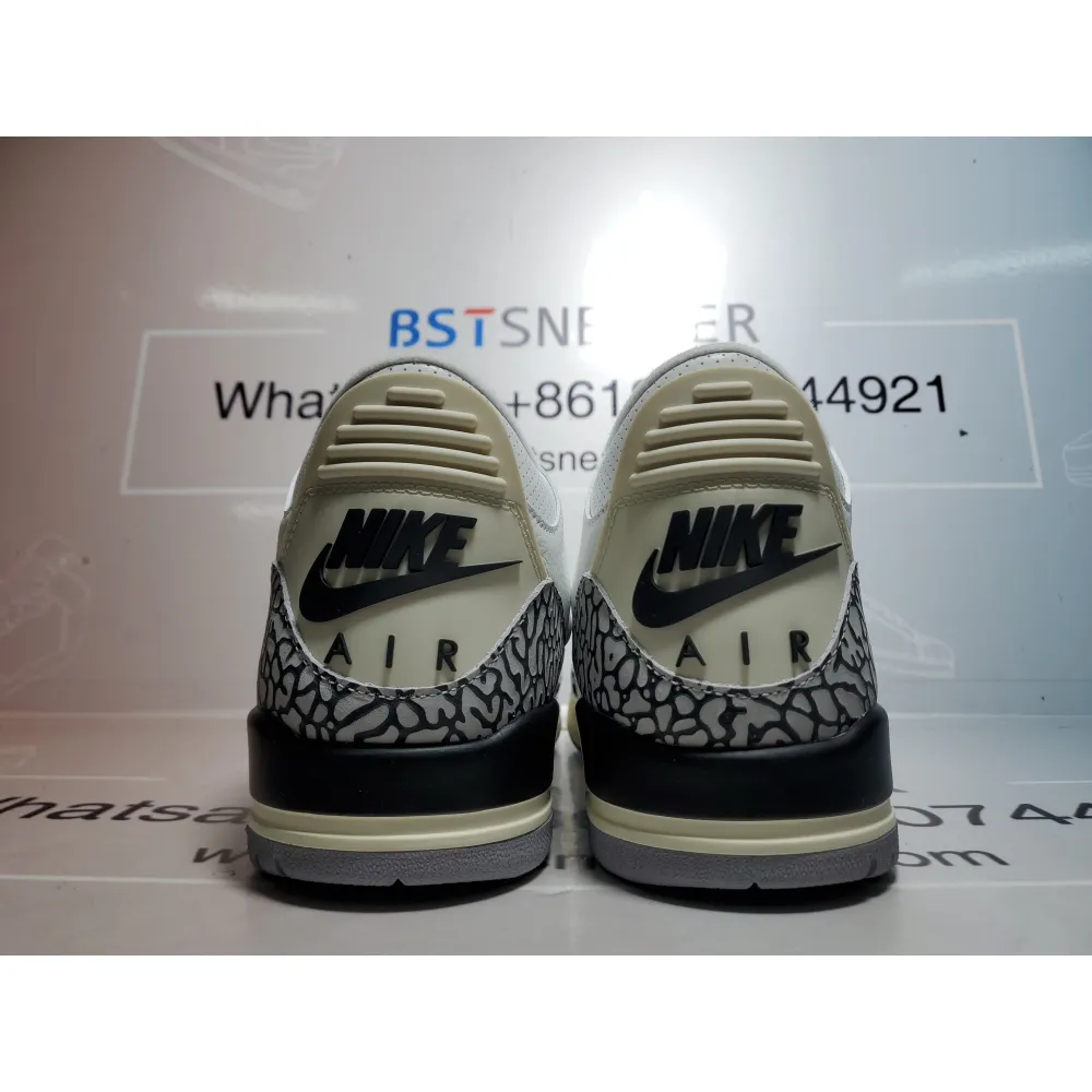 Bstsneaker- Air Jordan 3 White Cement Reimagined DN3707-100 