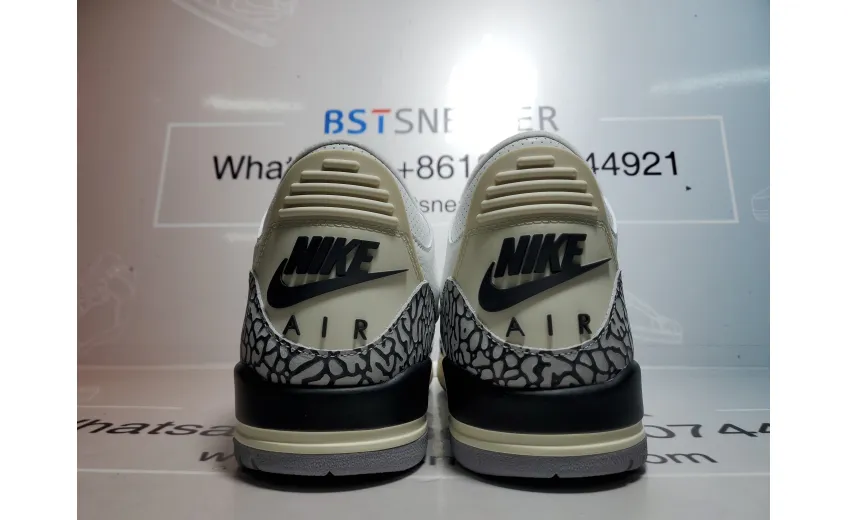 Bstsneaker- Air Jordan 3 White Cement Reimagined DN3707-100 