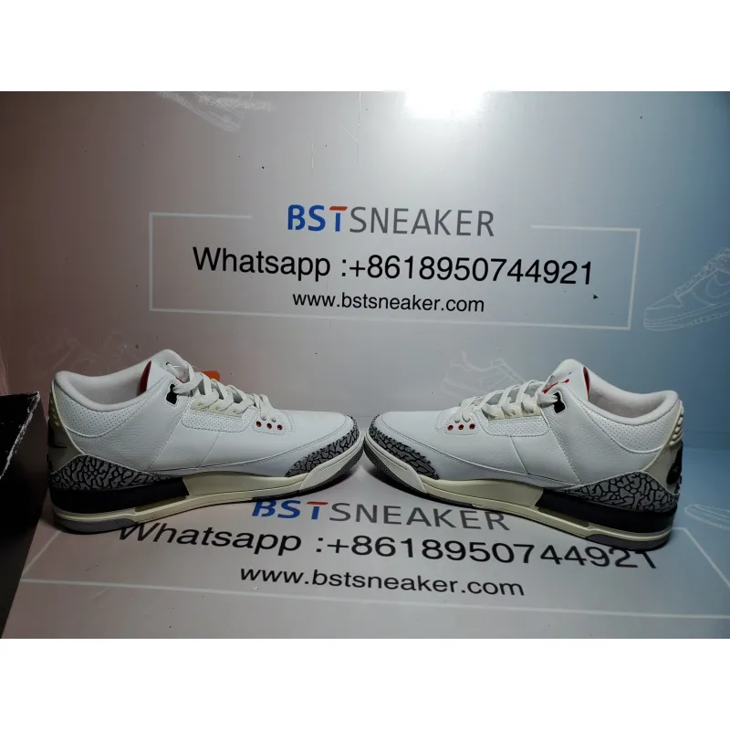 Bstsneaker- Air Jordan 3 White Cement Reimagined DN3707-100 