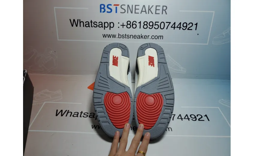 Bstsneaker- Air Jordan 3 White Cement Reimagined DN3707-100 