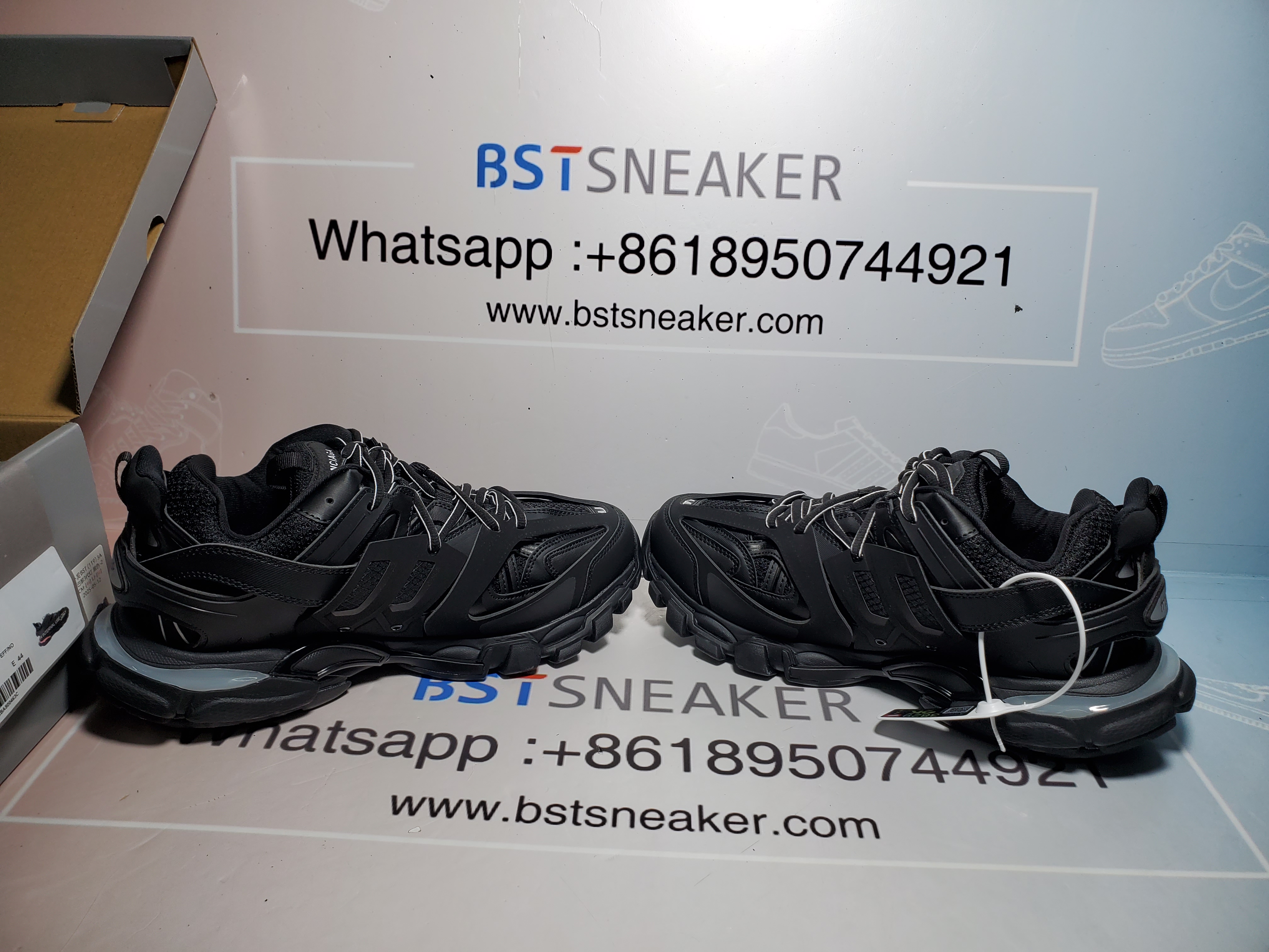 Bstsneaker-Balenciaga Tess S.Black 555032 W1GB7 1000 (With Led)