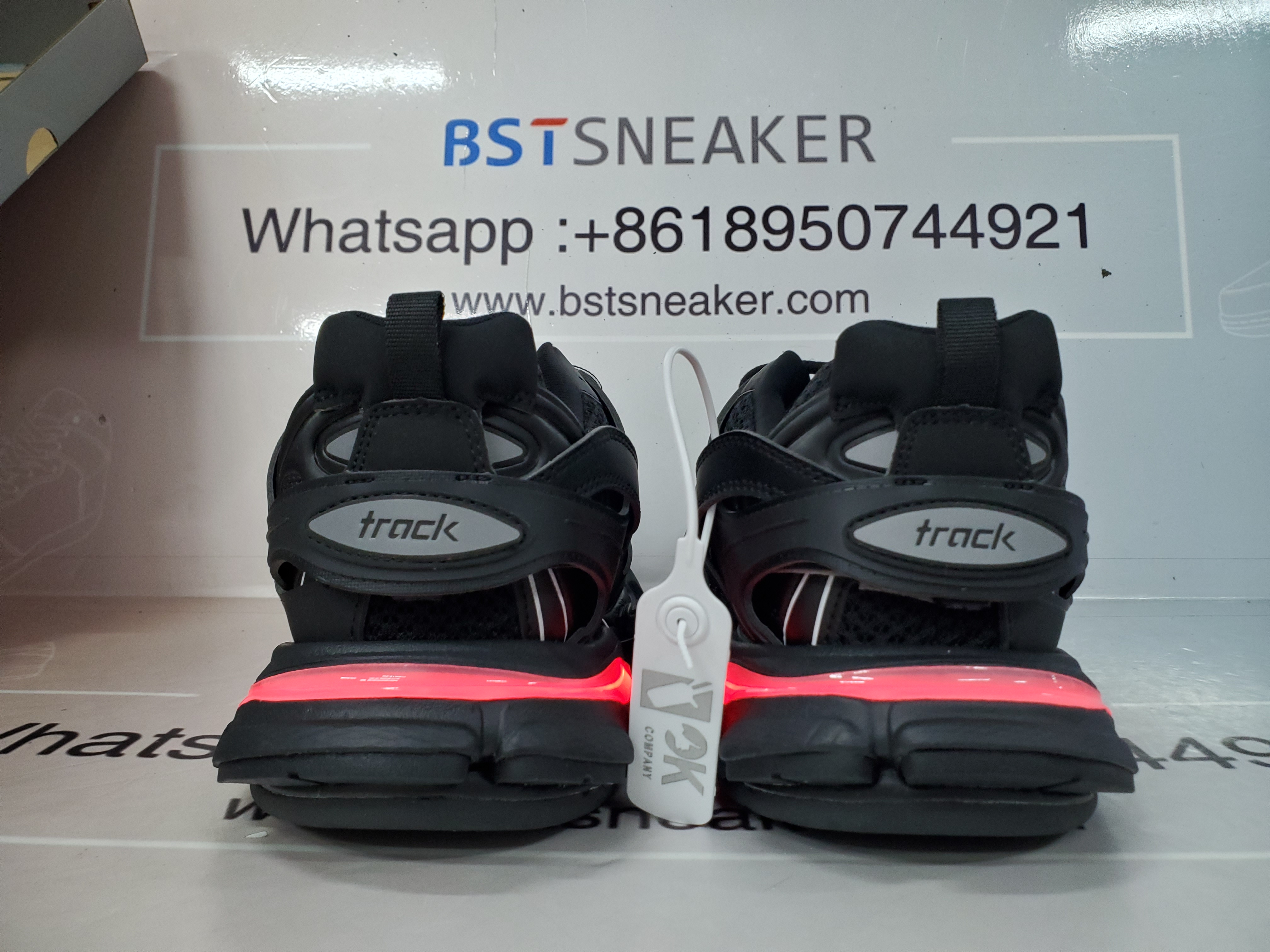 Bstsneaker-Balenciaga Tess S.Black 555032 W1GB7 1000 (With Led)