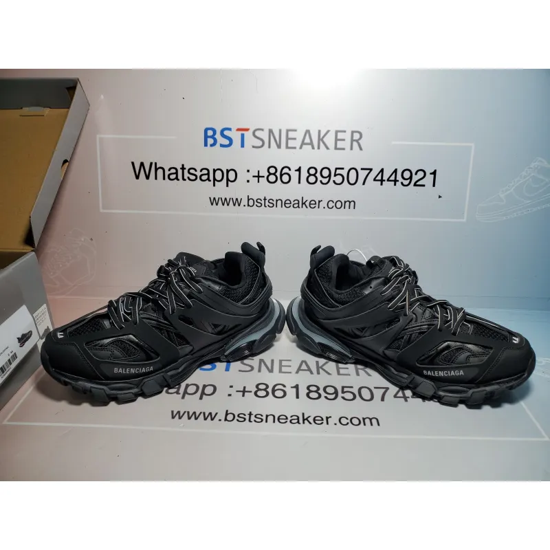 Bstsneaker-Balenciaga Tess S.Black 555032 W1GB7 1000 (With Led)