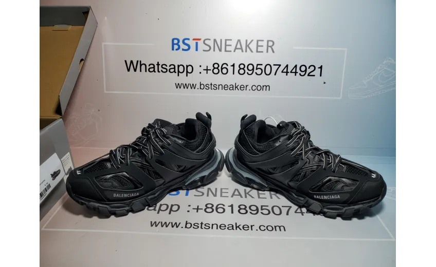 Bstsneaker-Balenciaga Tess S.Black 555032 W1GB7 1000 (With Led)