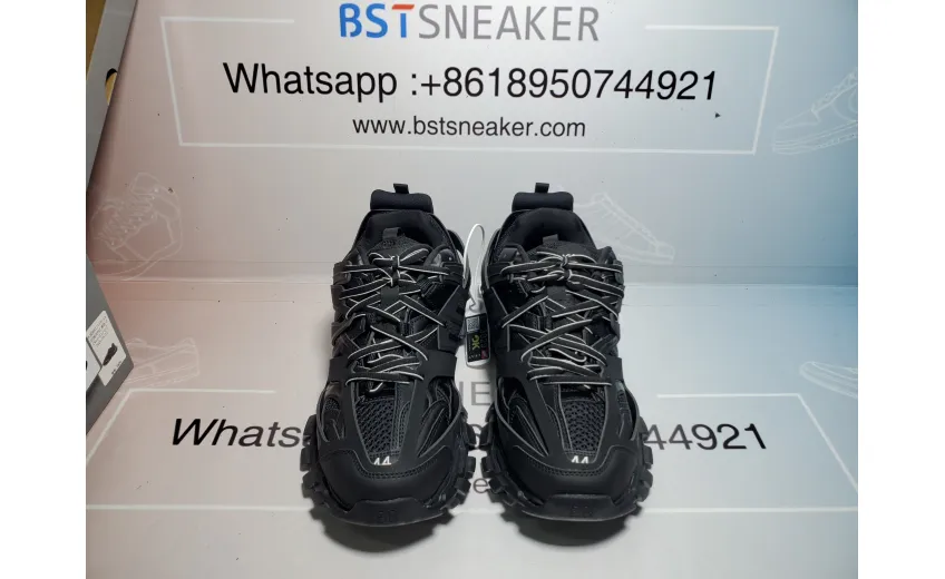 Bstsneaker-Balenciaga Tess S.Black 555032 W1GB7 1000 (With Led)
