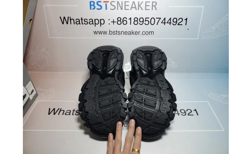 Bstsneaker-Balenciaga Tess S.Black 555032 W1GB7 1000 (With Led)