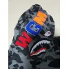 Bstsneaker-BAPE Color Camo Shark Zip Hoodie Black 4580793319054