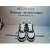 Bstsneaker-Bapesta Bathing Ape Bape Sta Low Black White Matte