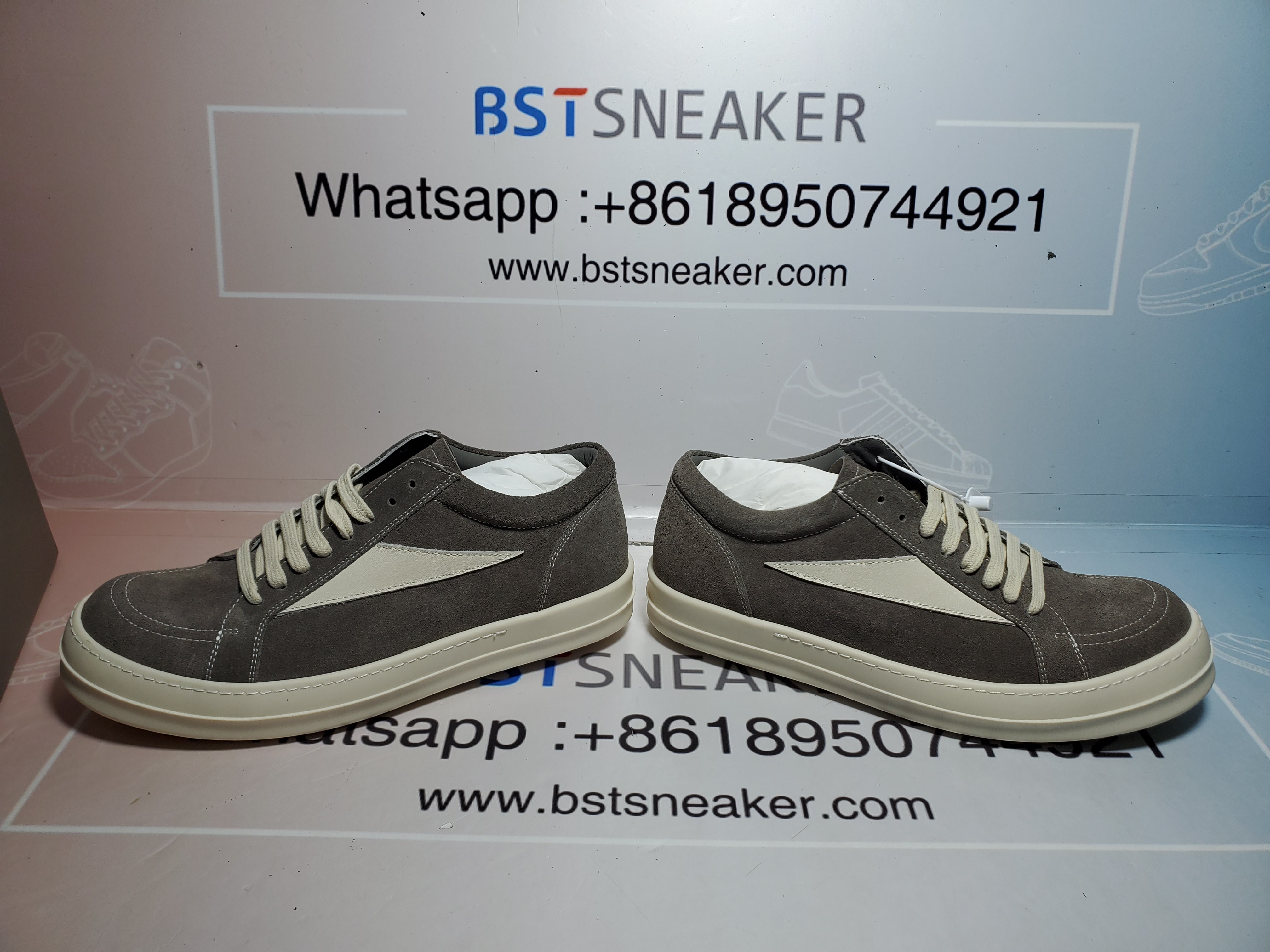 Bstsneaker-RICK OWENS/RO Brown