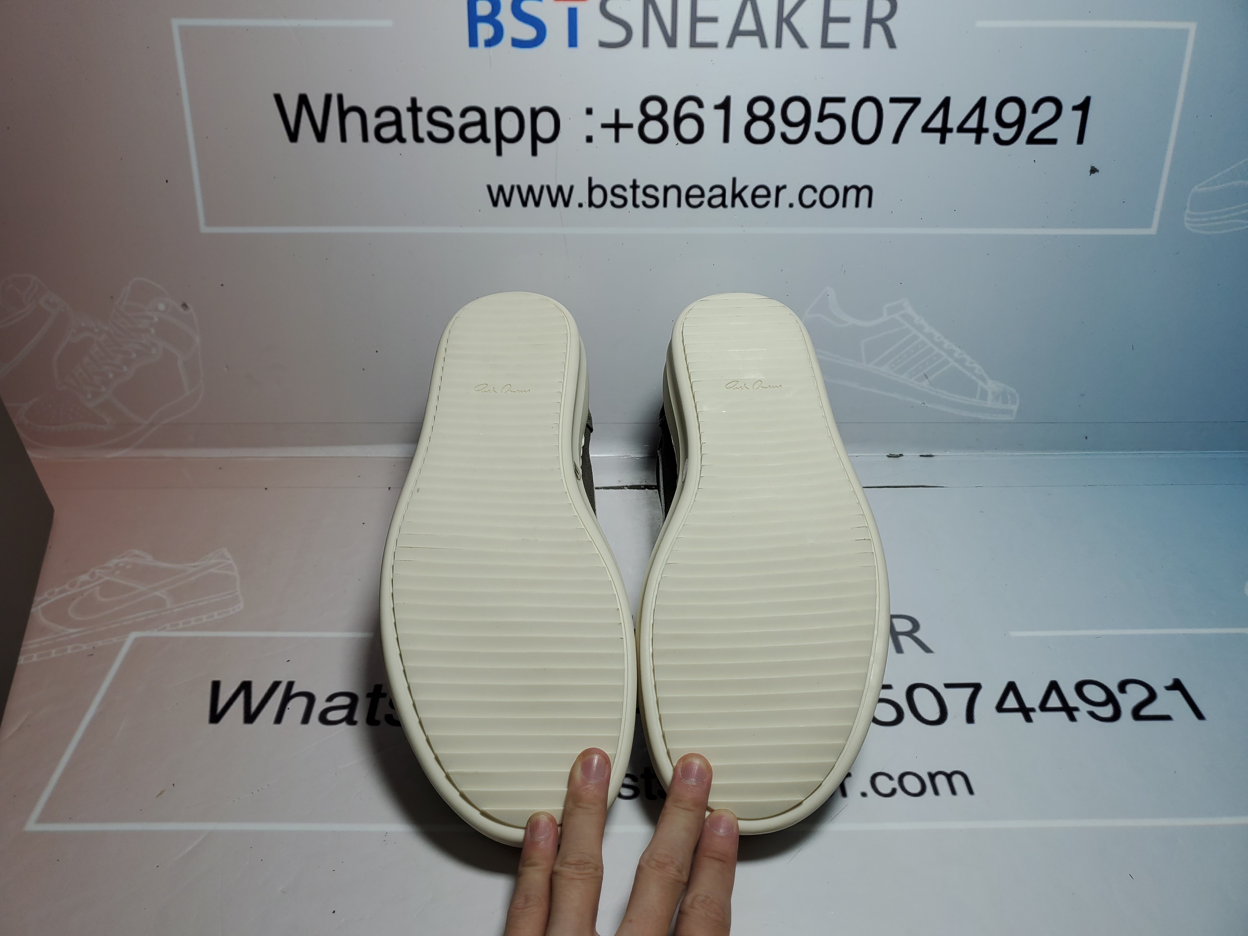 Bstsneaker-RICK OWENS/RO Brown